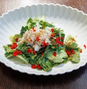 салат с крабом